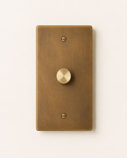 Signature Brass Dimmer Switch