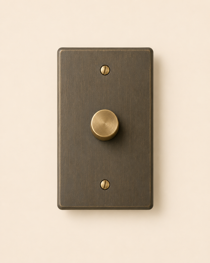 Signature Brass Dimmer Switch