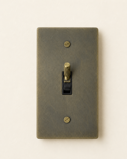Signature Brass Toggle Switch