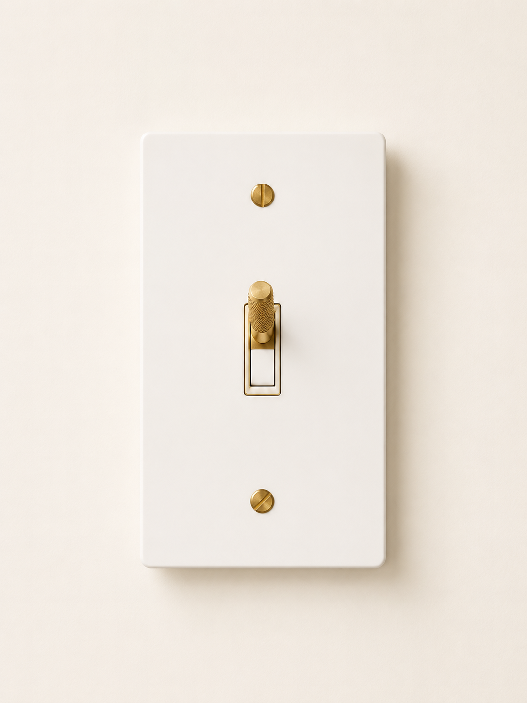 Signature Brass Toggle Switch
