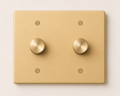 Signature Brass Dimmer Switch