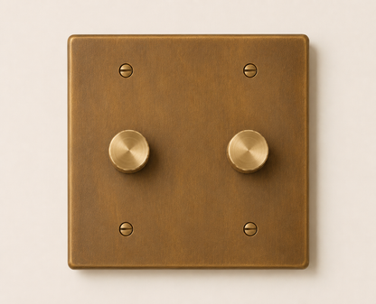 Signature Brass Dimmer Switch