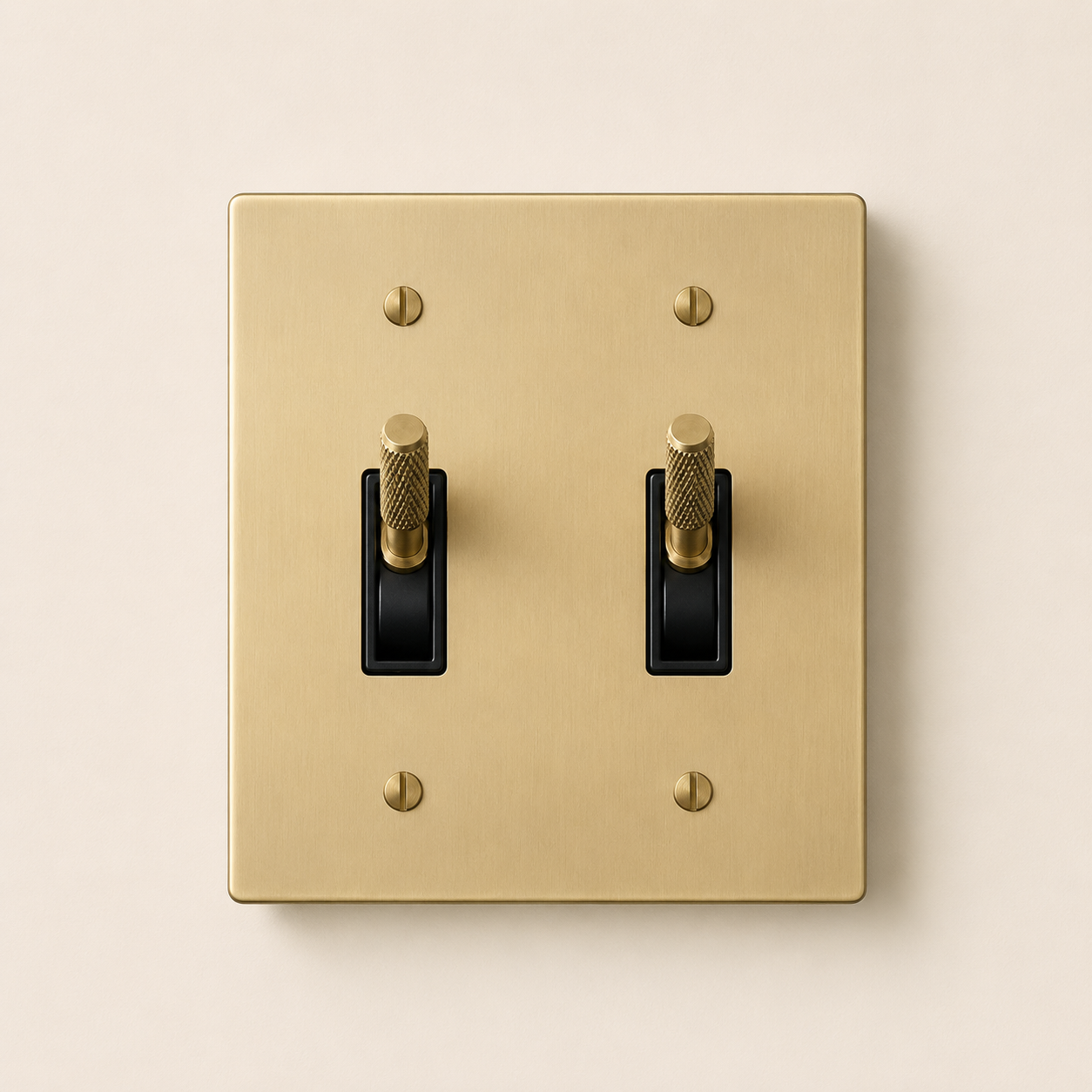 Signature Brass Toggle Switch