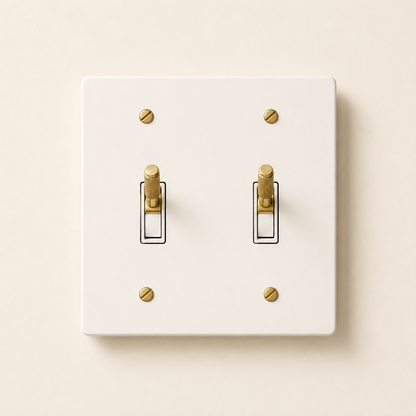 Signature Brass Toggle Switch