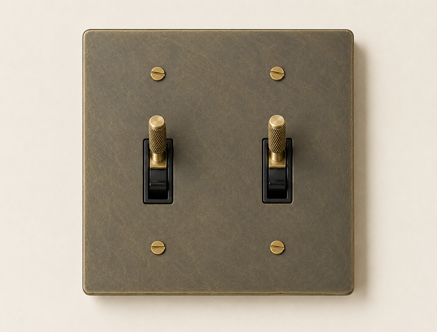 Signature Brass Toggle Switch