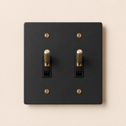 Signature Brass Toggle Switch