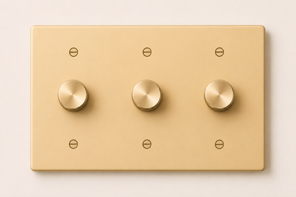 Signature Brass Dimmer Switch