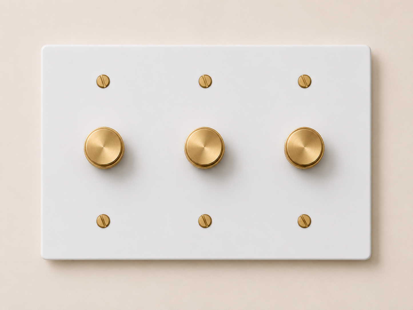 Signature Brass Dimmer Switch