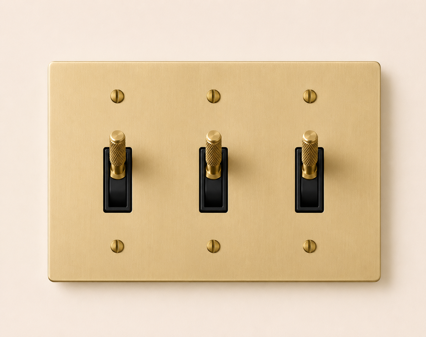 Signature Brass Toggle Switch