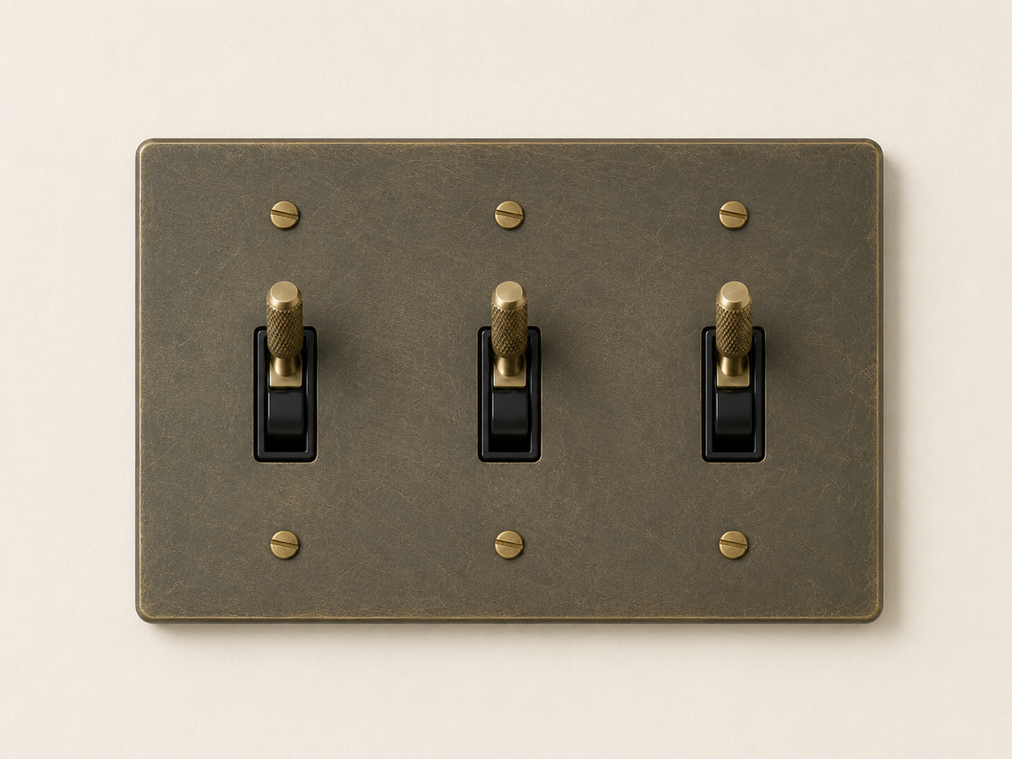 Signature Brass Toggle Switch