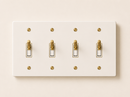 Signature Brass Toggle Switch