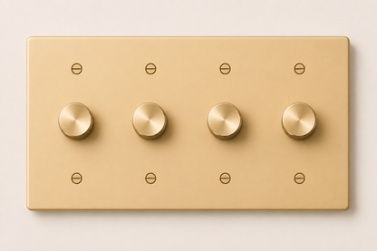 Signature Brass Dimmer Switch