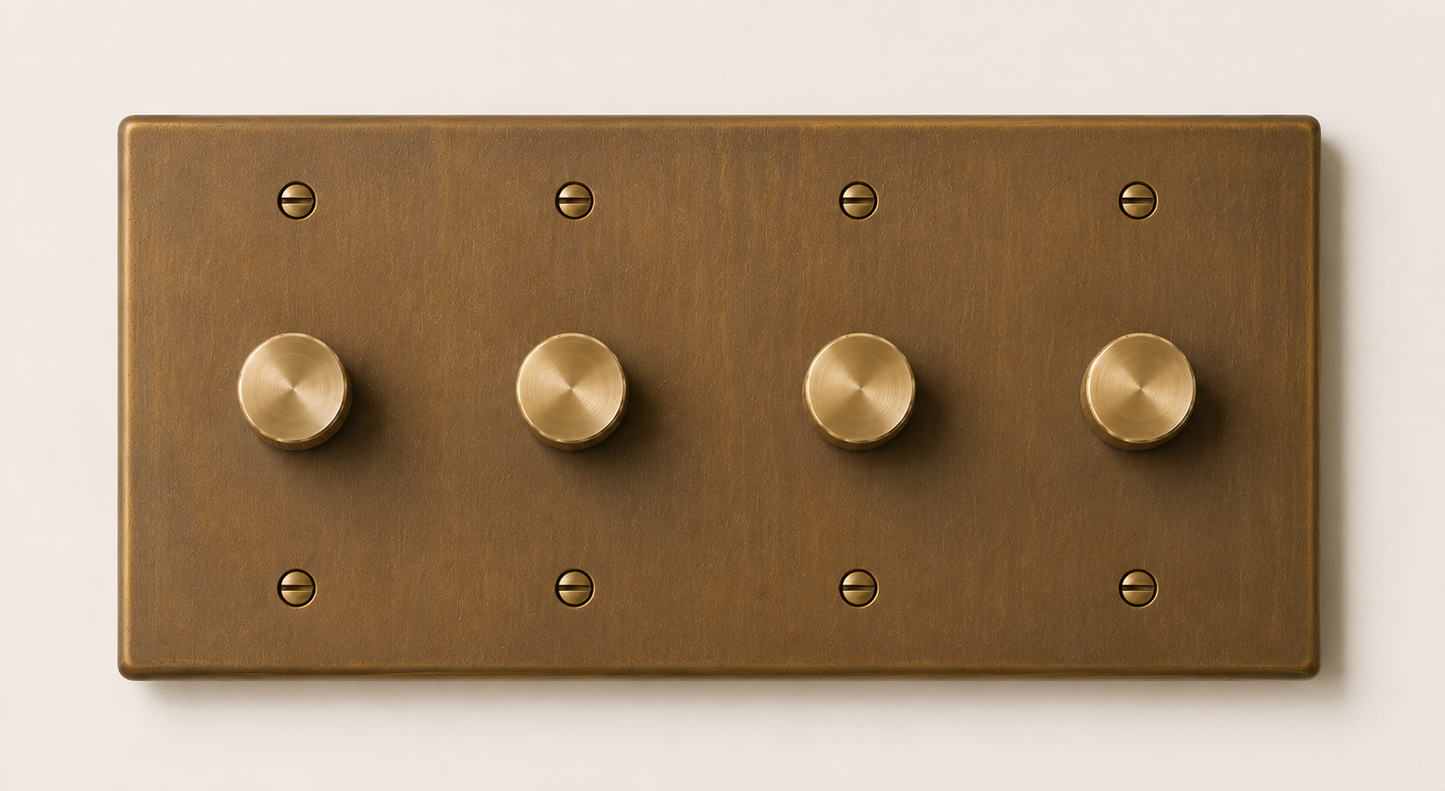 Signature Brass Dimmer Switch