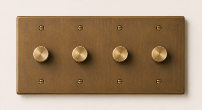 Signature Brass Dimmer Switch