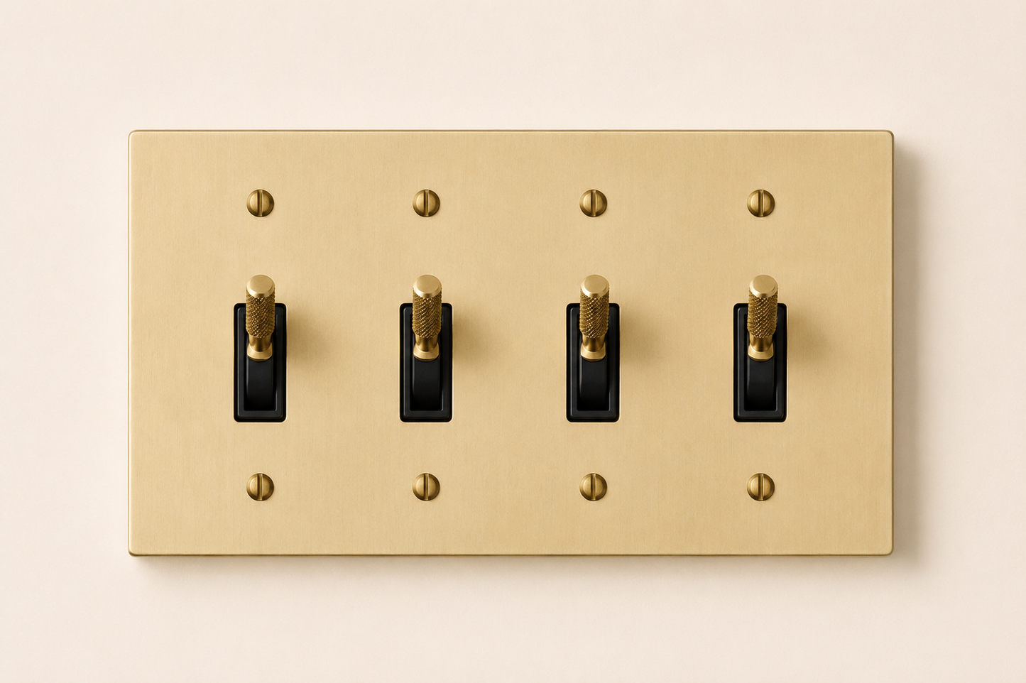 Signature Brass Toggle Switch