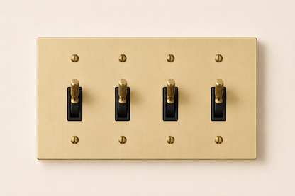Signature Brass Toggle Switch