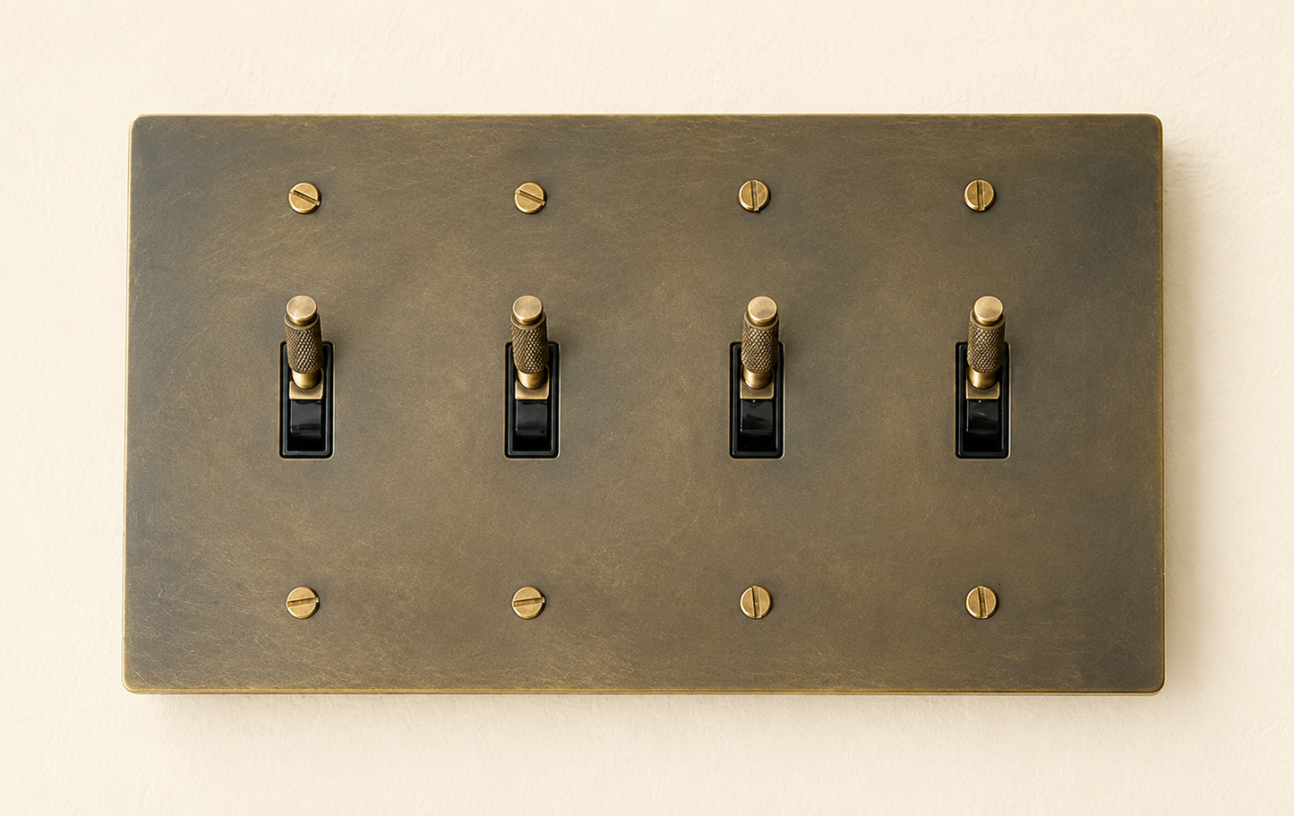 Signature Brass Toggle Switch