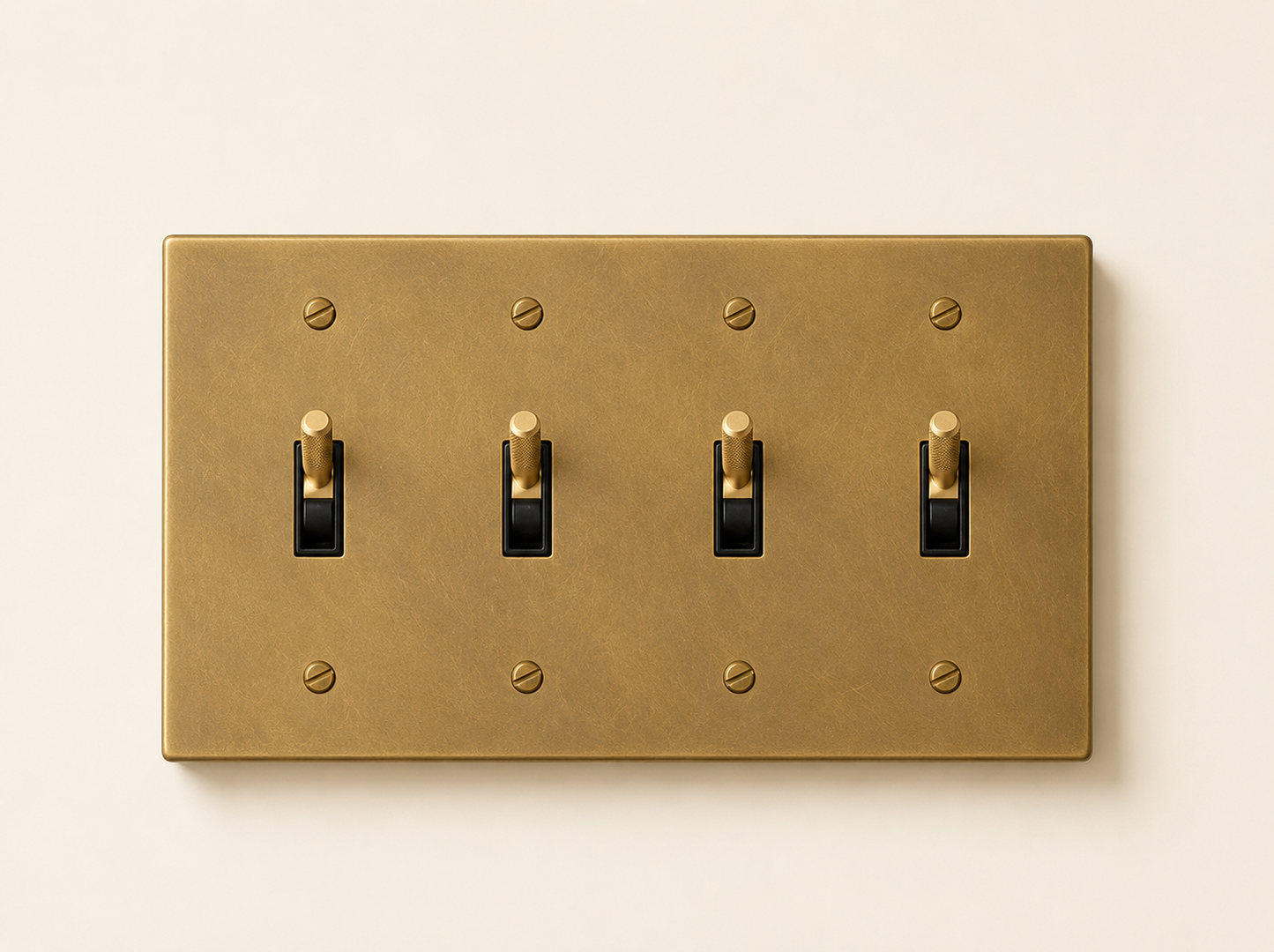 Signature Brass Toggle Switch