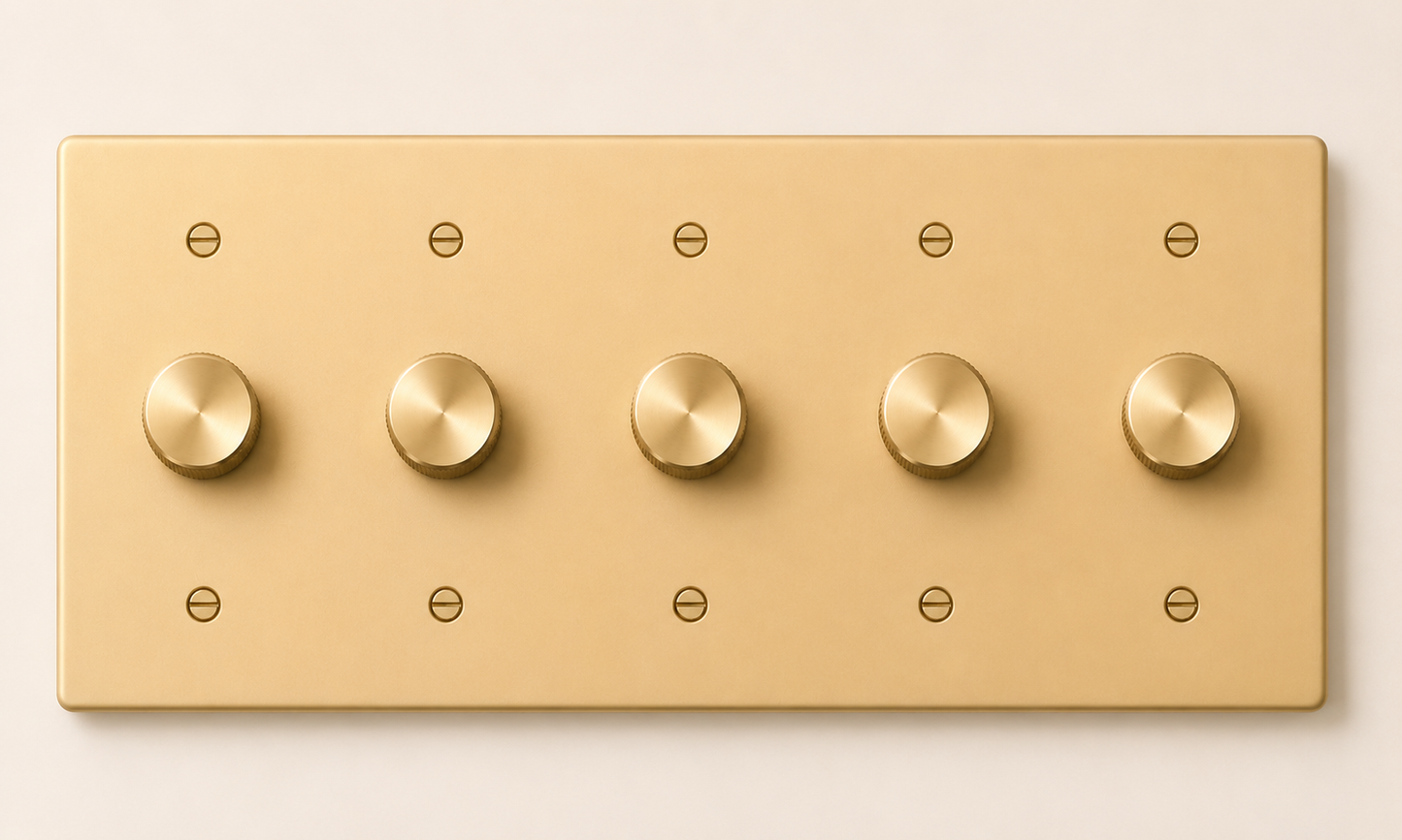 Signature Brass Dimmer Switch