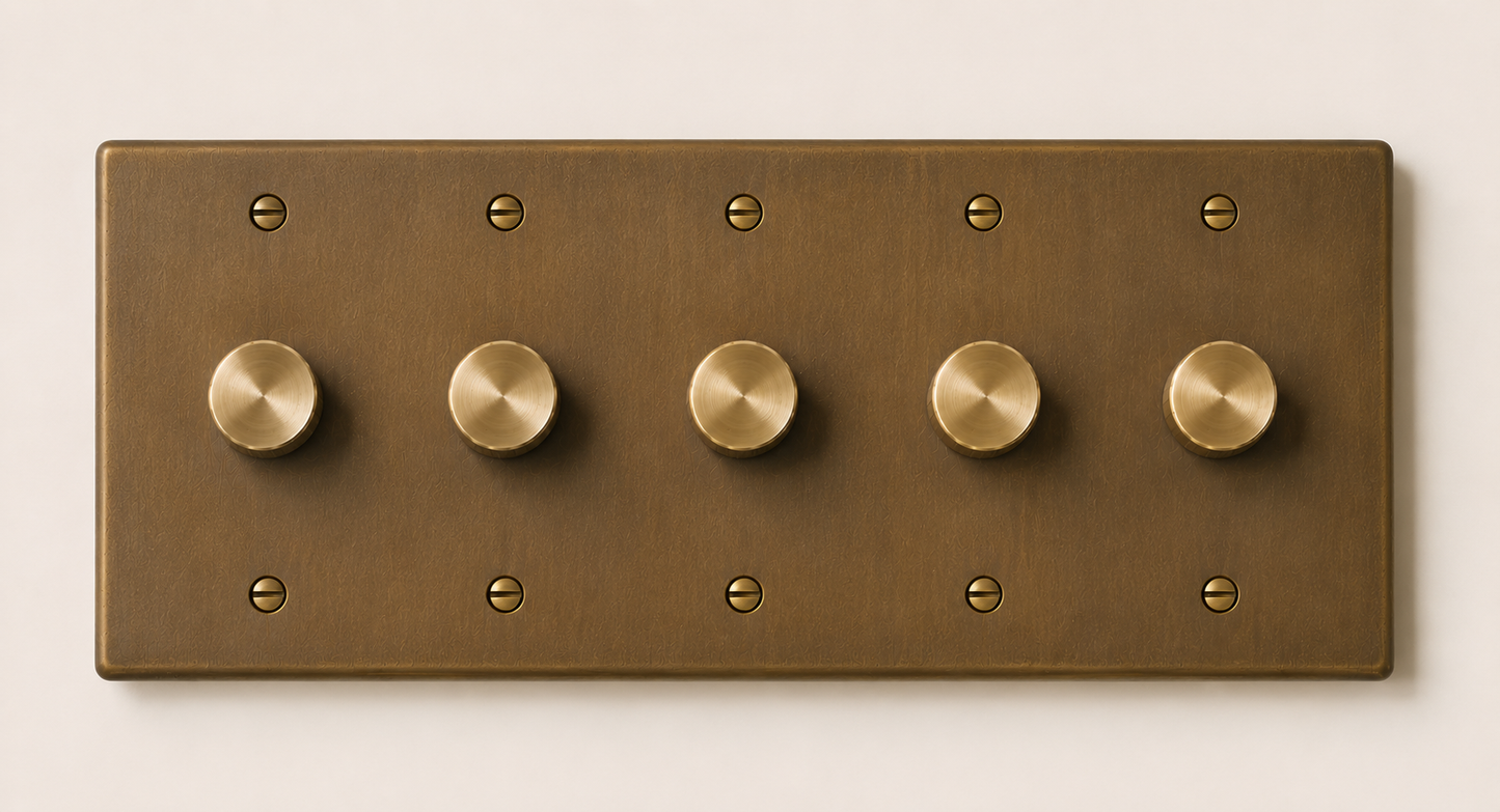 Signature Brass Dimmer Switch