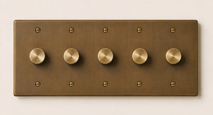 Signature Brass Dimmer Switch