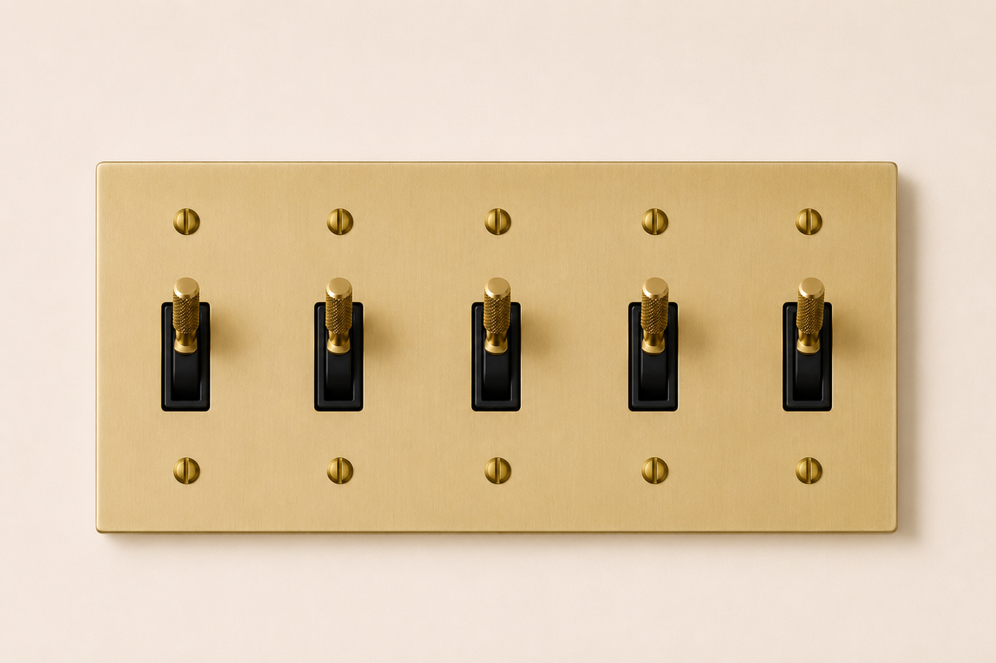 Signature Brass Toggle Switch