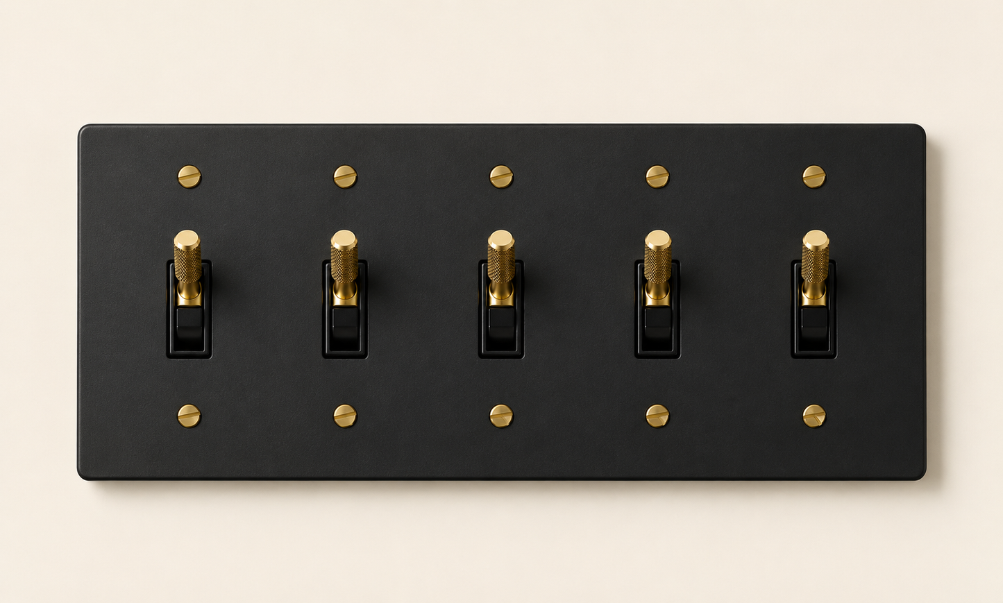 Signature Brass Toggle Switch