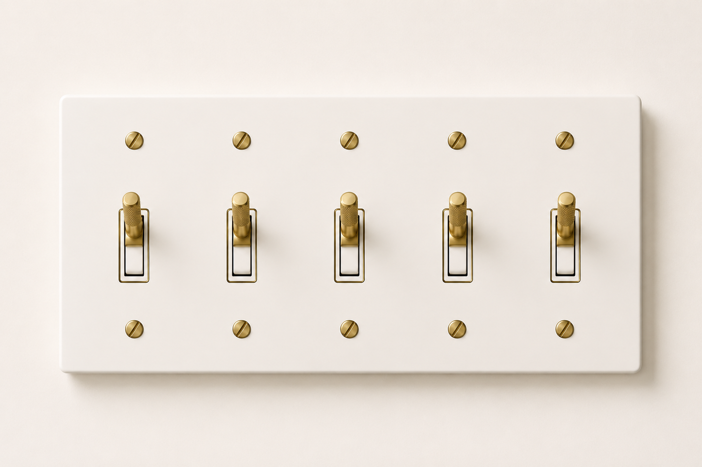 Signature Brass Toggle Switch