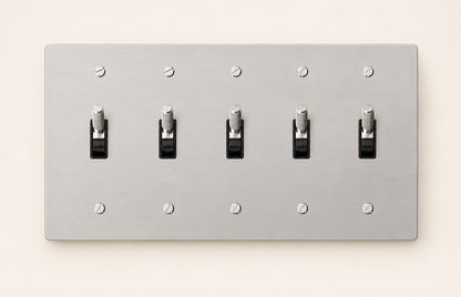 Signature Brass Toggle Switch