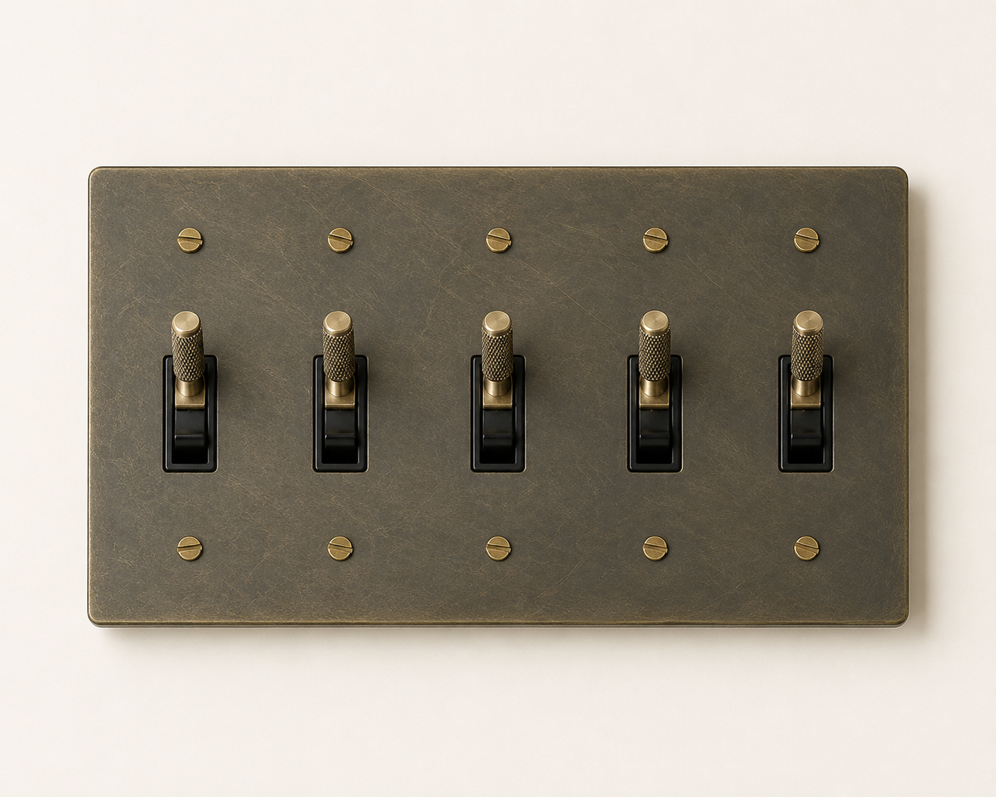 Signature Brass Toggle Switch