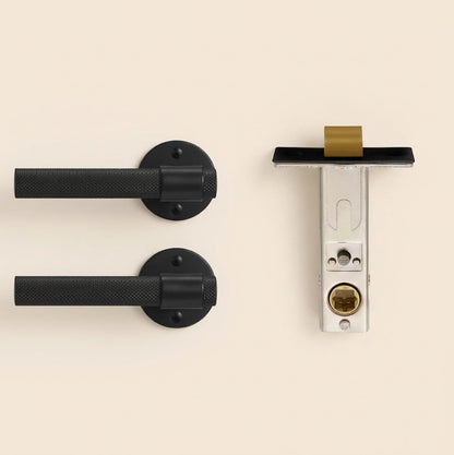 The Signature Brass Door Lever