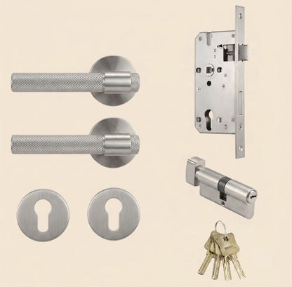 The Signature Brass Door Lever