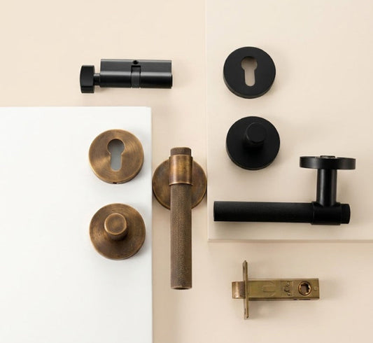 The Signature Brass Door Lever