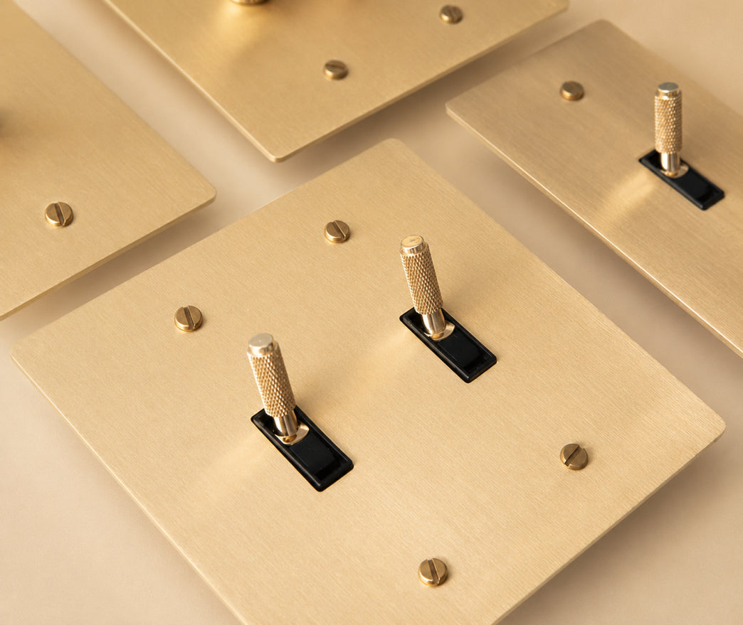 Signature Brass Toggle Switch
