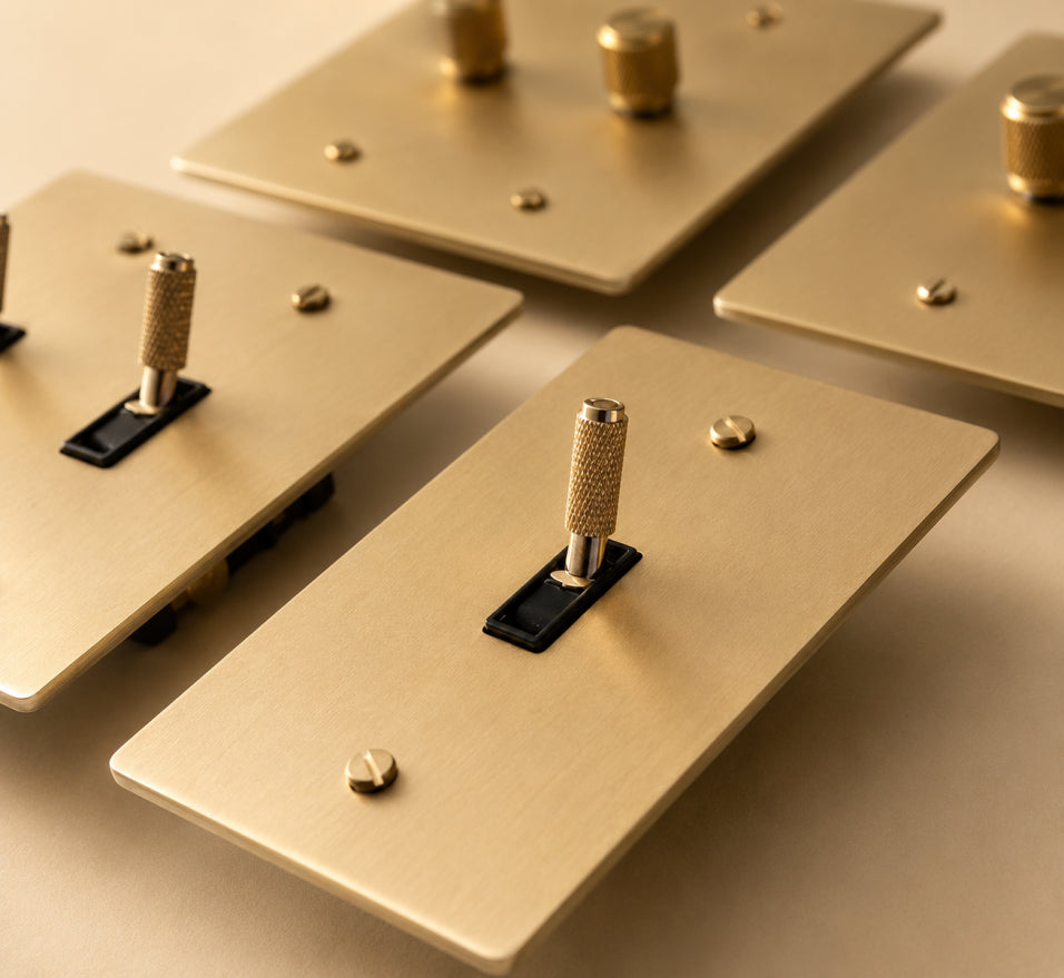 Signature Brass Toggle Switch