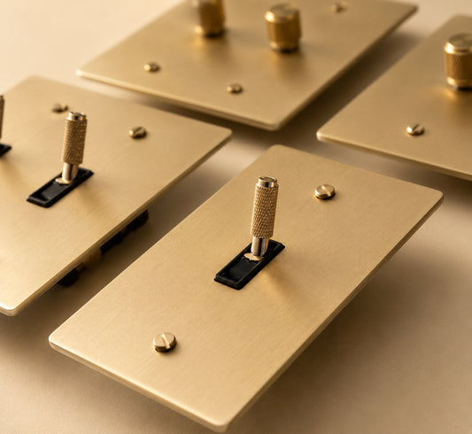 Signature Brass Toggle Switch